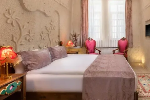 Standart Çift Kişilik Oda - Oba Cave Hotel