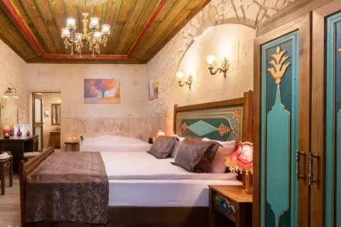 Romantik Çift Kişilik Oda - Oba Cave Hotel