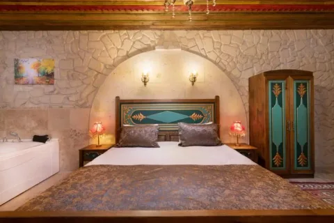Romantik Çift Kişilik Oda - Oba Cave Hotel
