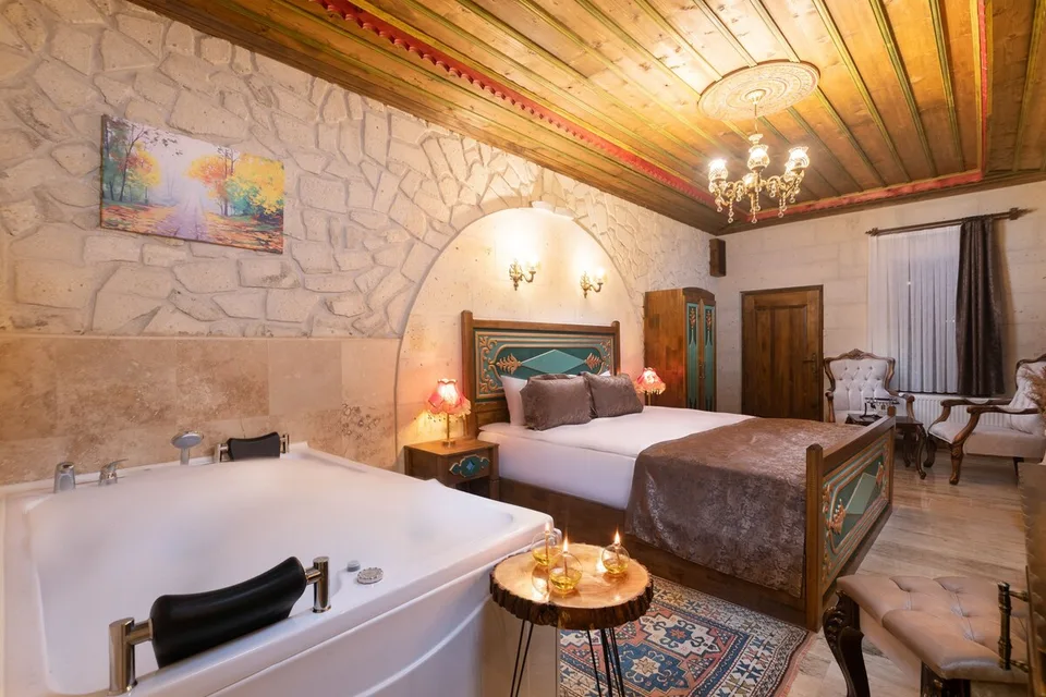 Romantik Çift Kişilik Oda - Oba Cave Hotel