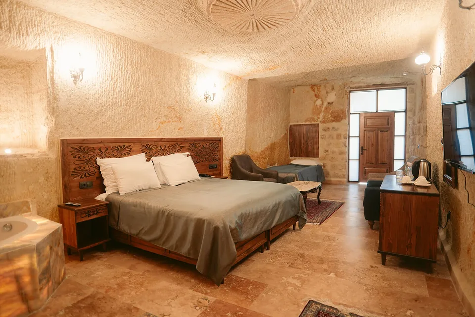 Gerçek Oda, Cappadocia Old Houses – odanın iç görünümü