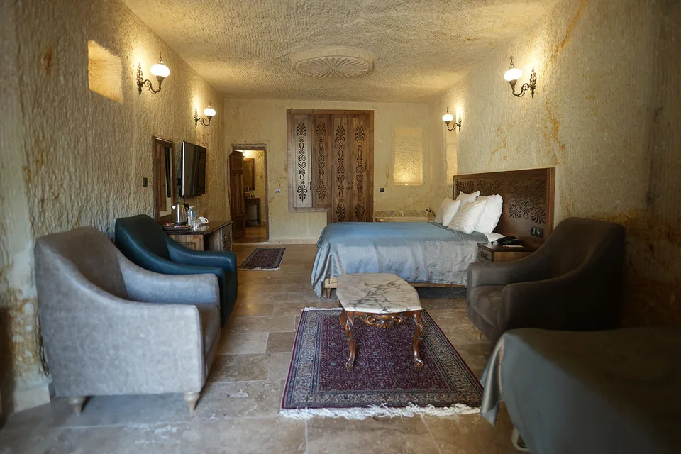 Gerçek Oda, Cappadocia Old Houses – odanın iç görünümü