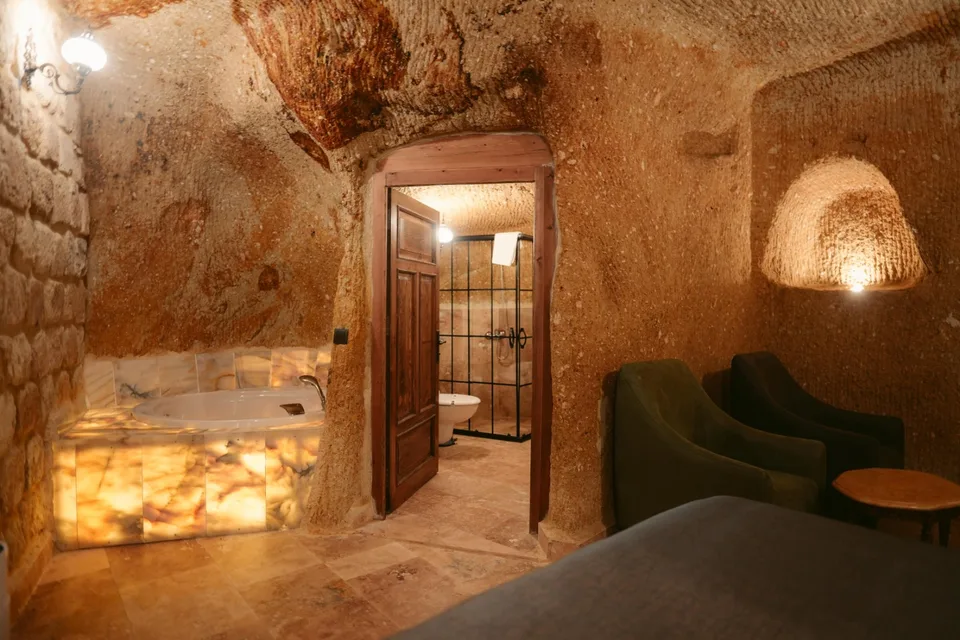 Heyecan Oda, Cappadocia Old Houses – odanın iç görünümü