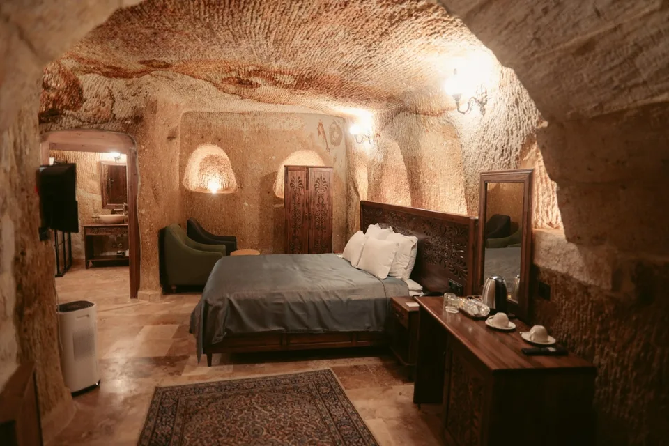 Heyecan Oda, Cappadocia Old Houses – odanın iç görünümü
