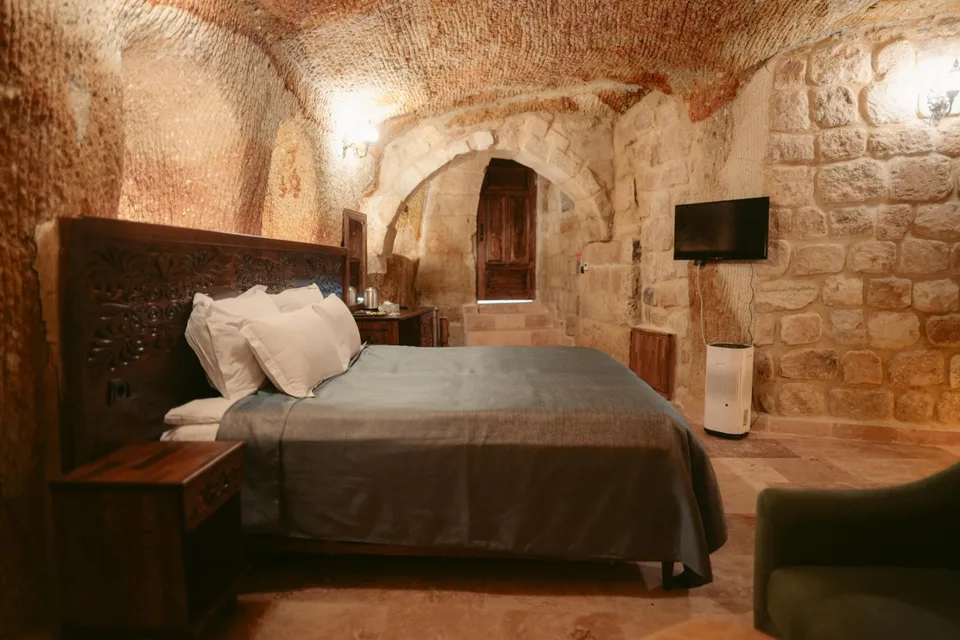 Heyecan Oda, Cappadocia Old Houses – odanın iç görünümü