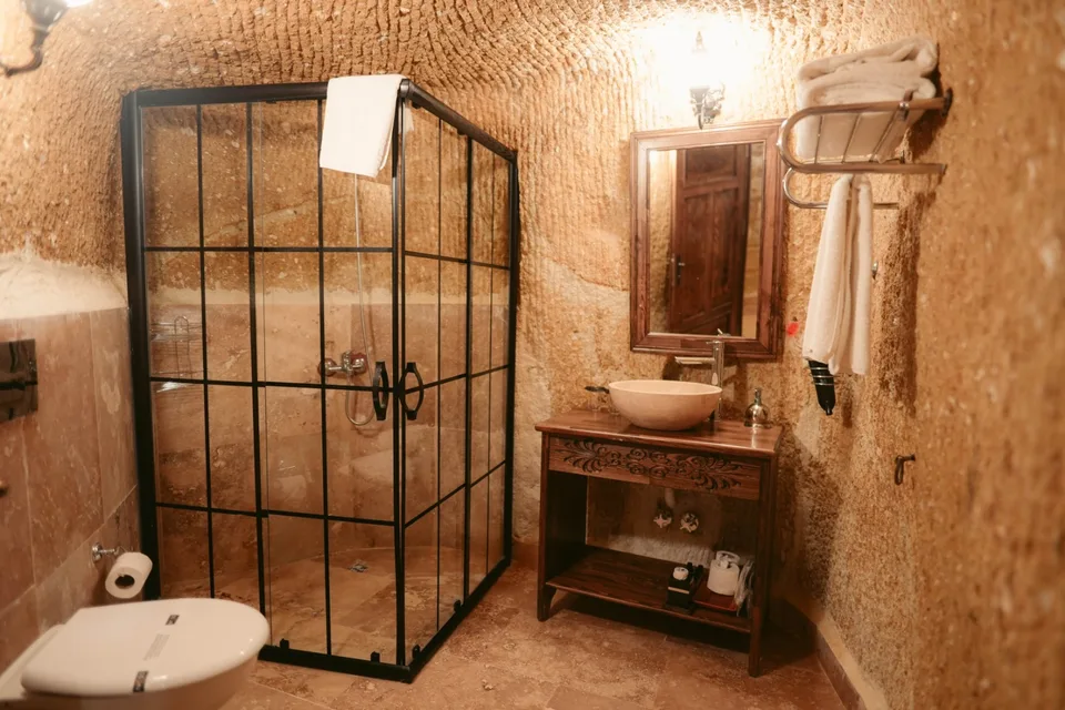 Heyecan Oda, Cappadocia Old Houses – odanın iç görünümü