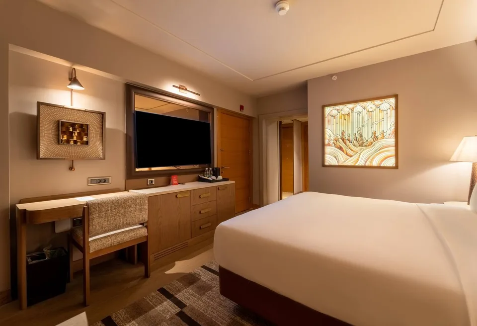 King Accessible Guest Room, DoubleTree by Hilton Avanos - Cappadocia – odanın iç görünümü