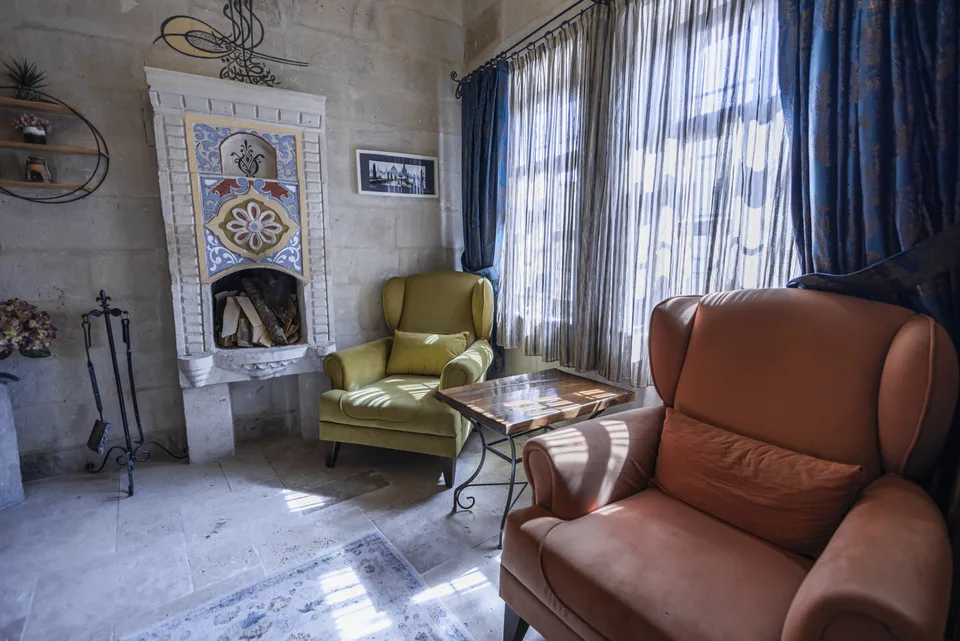 Economic Double Room, Göreme Cave Suites – odanın iç görünümü