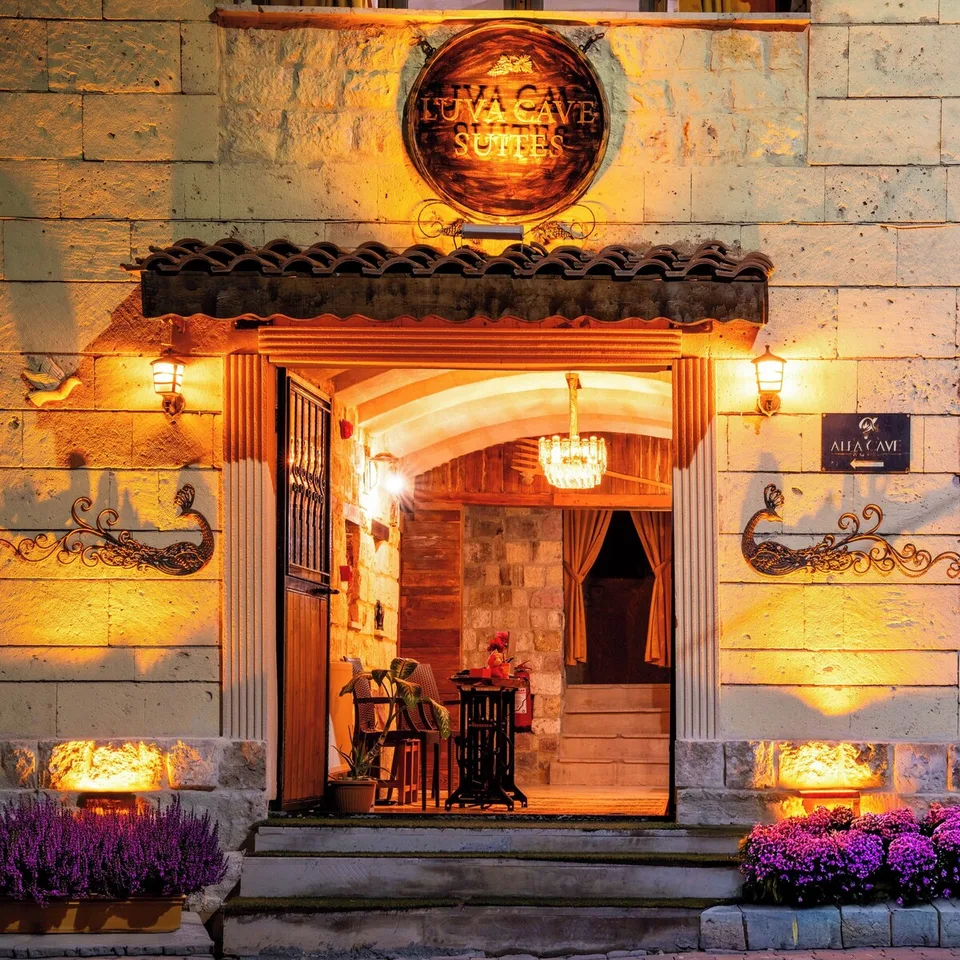 L’uva Cave Hotel – otelin girişi