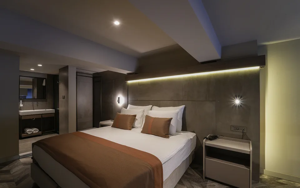 Loft Suite, Mustafa Cappadocia Resort – odanın iç görünümü