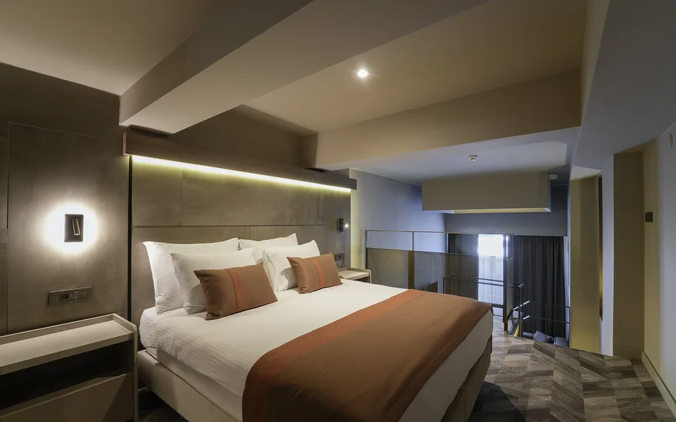 Loft Suite, Mustafa Cappadocia Resort – odanın iç görünümü