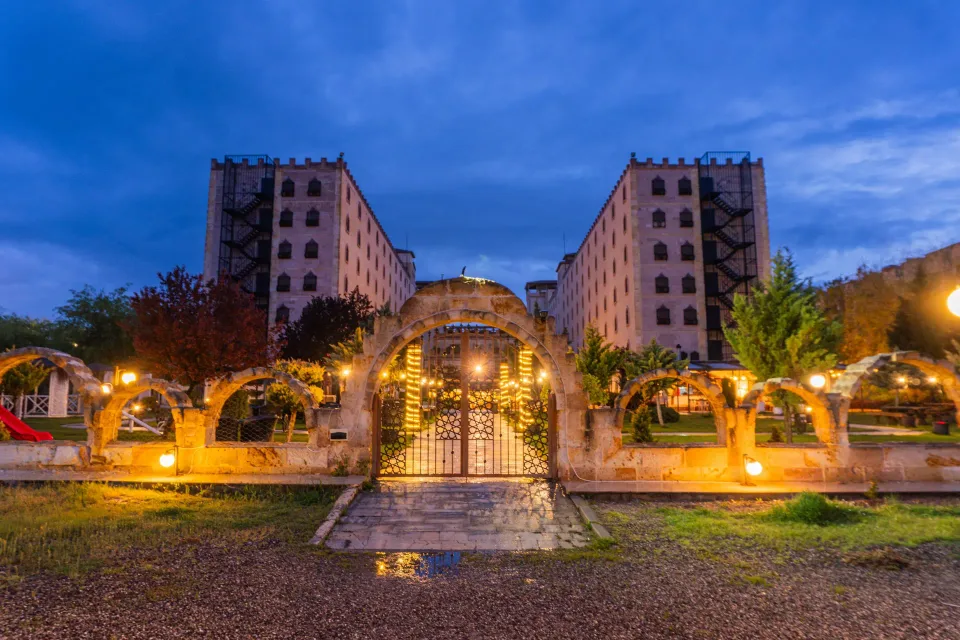 Suhan Kapadokya – hotel entrance